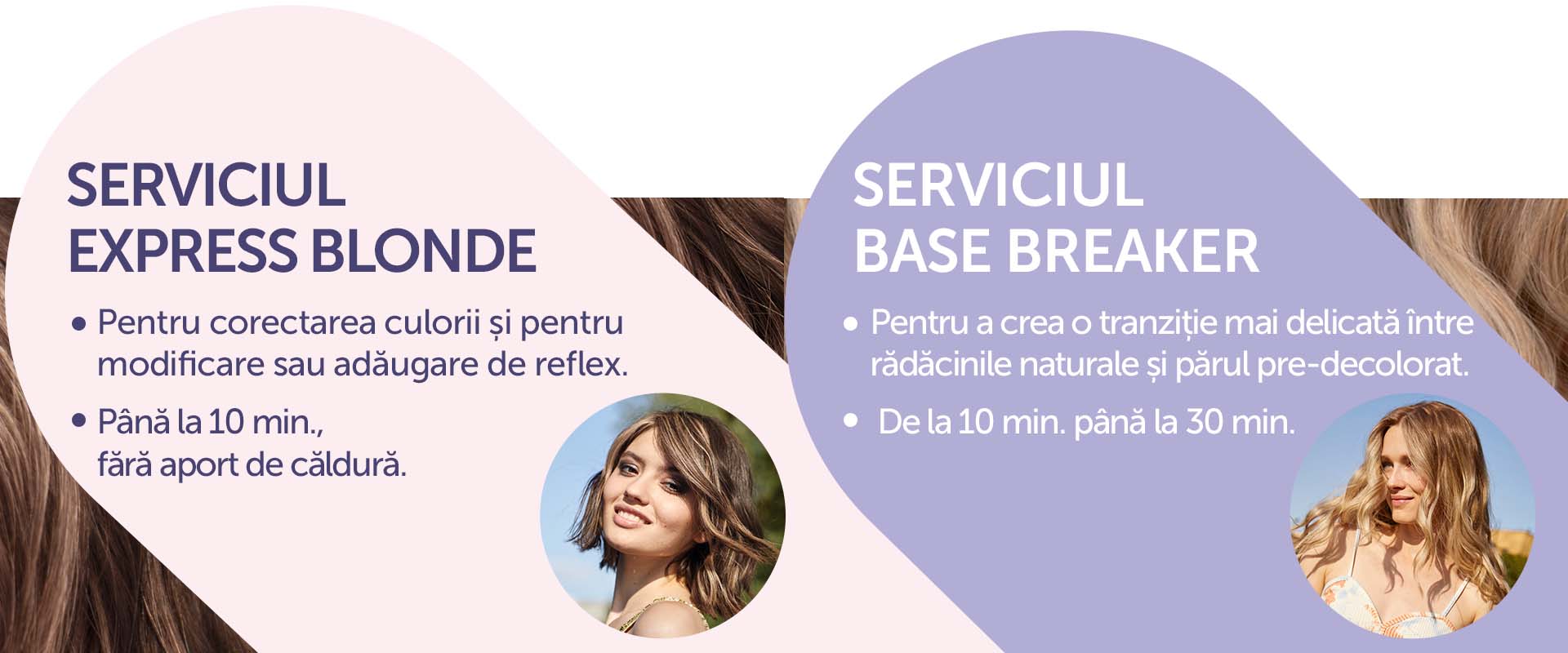 SERVICII PENTRU PĂRUL BLOND