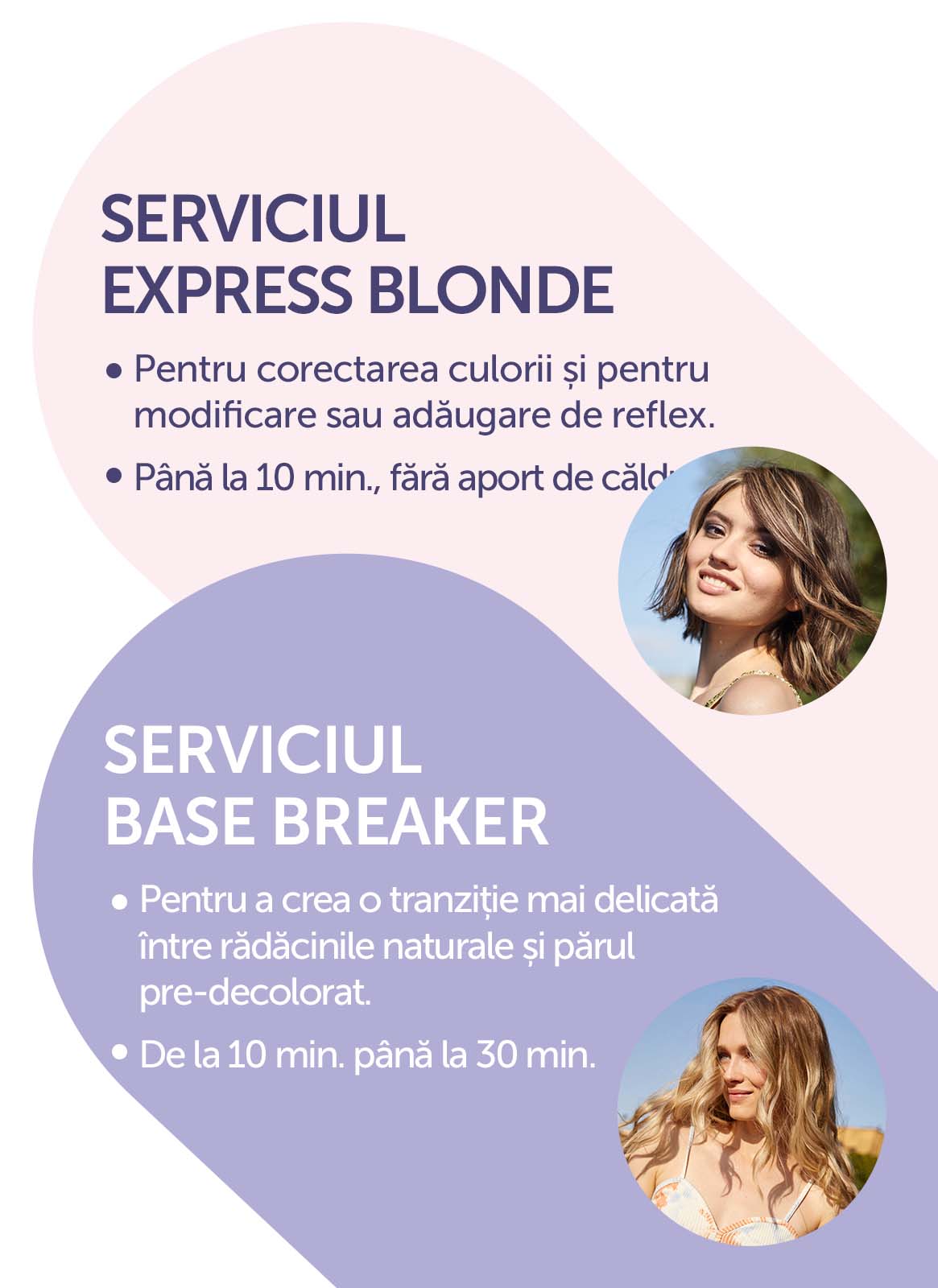 SERVICII PENTRU PĂRUL BLOND