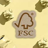 100% RECYCELBARER FSC-KARTON