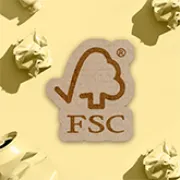 100% RECYCLABLE FSC CARDBOARD