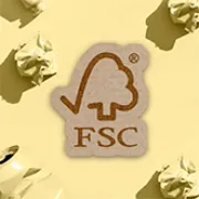 100% RECYCELBARE FSC FALTSCHACHTEL